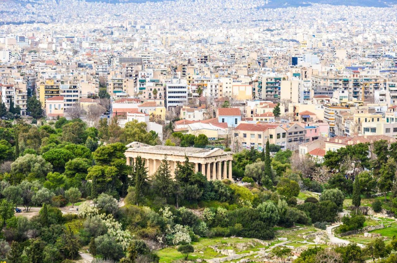 Athens Stylish Next To Acropolis, Metro Stop Fix Экстерьер фото